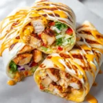 Chipotle Ranch Grilled Chicken Burrito – A Flavor-Packed Wrap with Spicy Sauce and Juicy Chicken