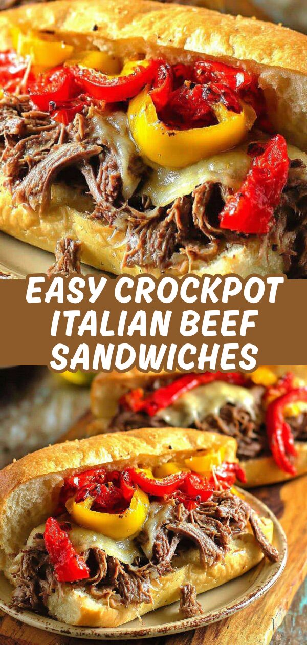 Tender, shredded Italian beef piled high on a toasted bun promises a satisfying and flavorful meal.