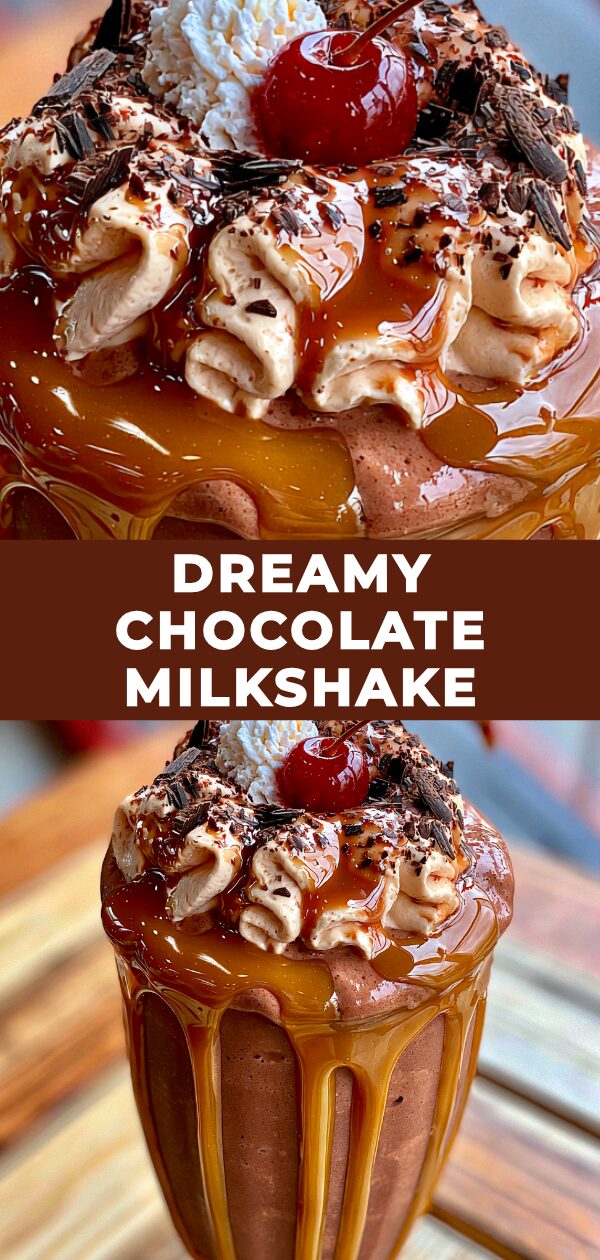 Dreamy Chocolate Milkshake Recipe