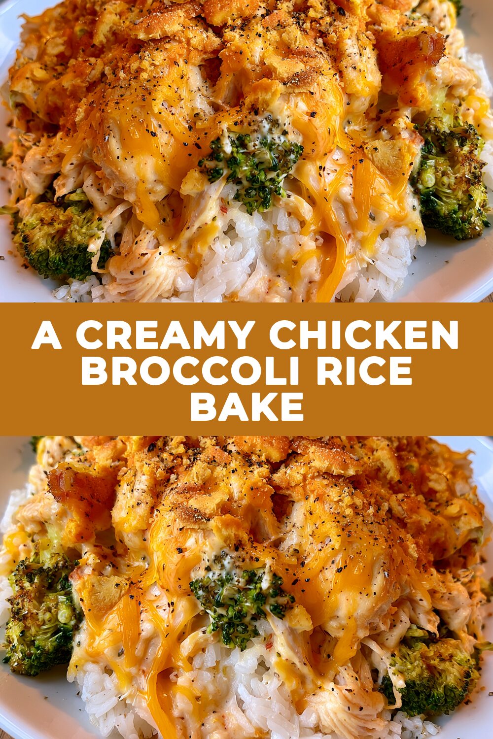 A Creamy Chicken Broccoli Rice Bake Recipe