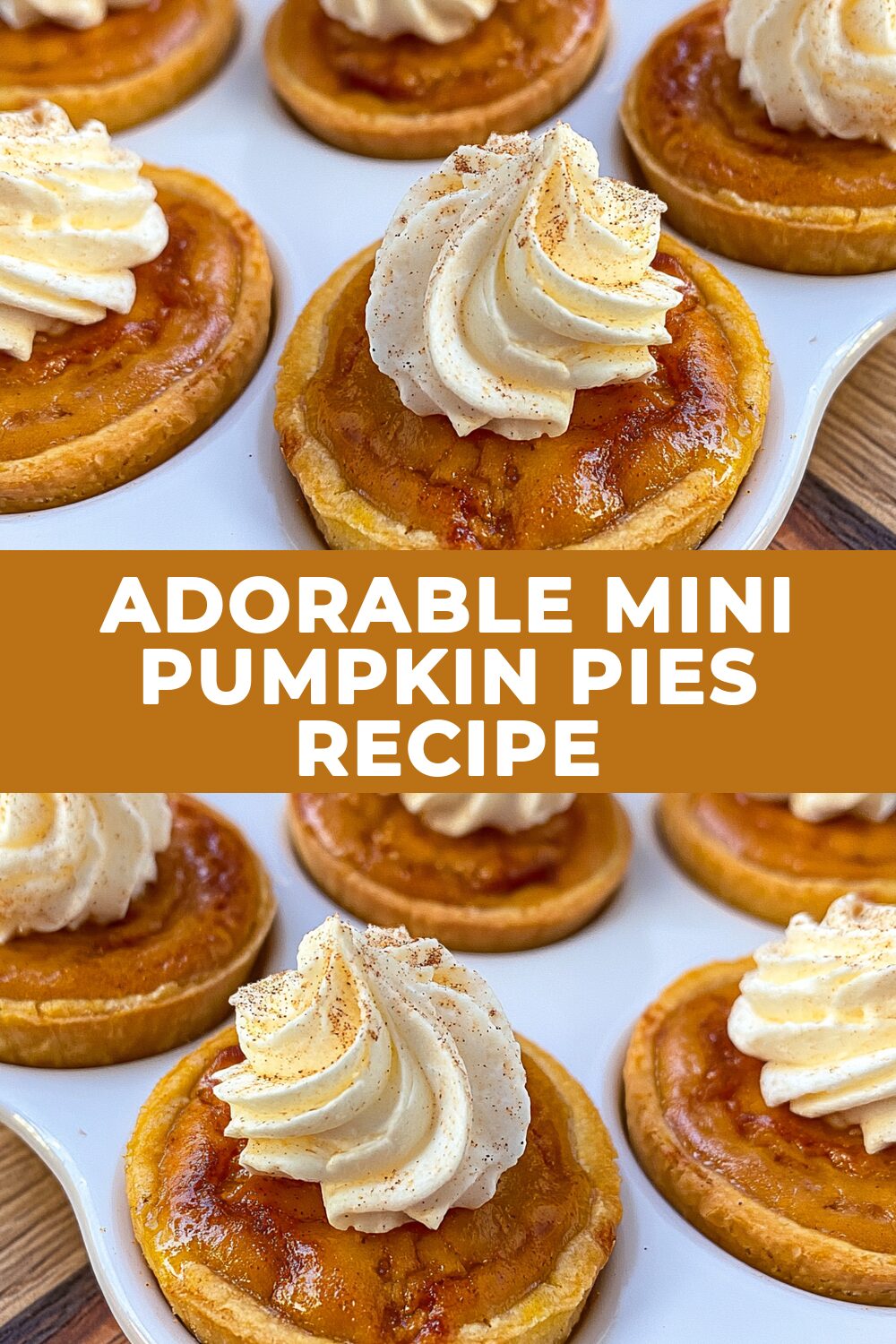 Adorable Mini Pumpkin Pies Recipe