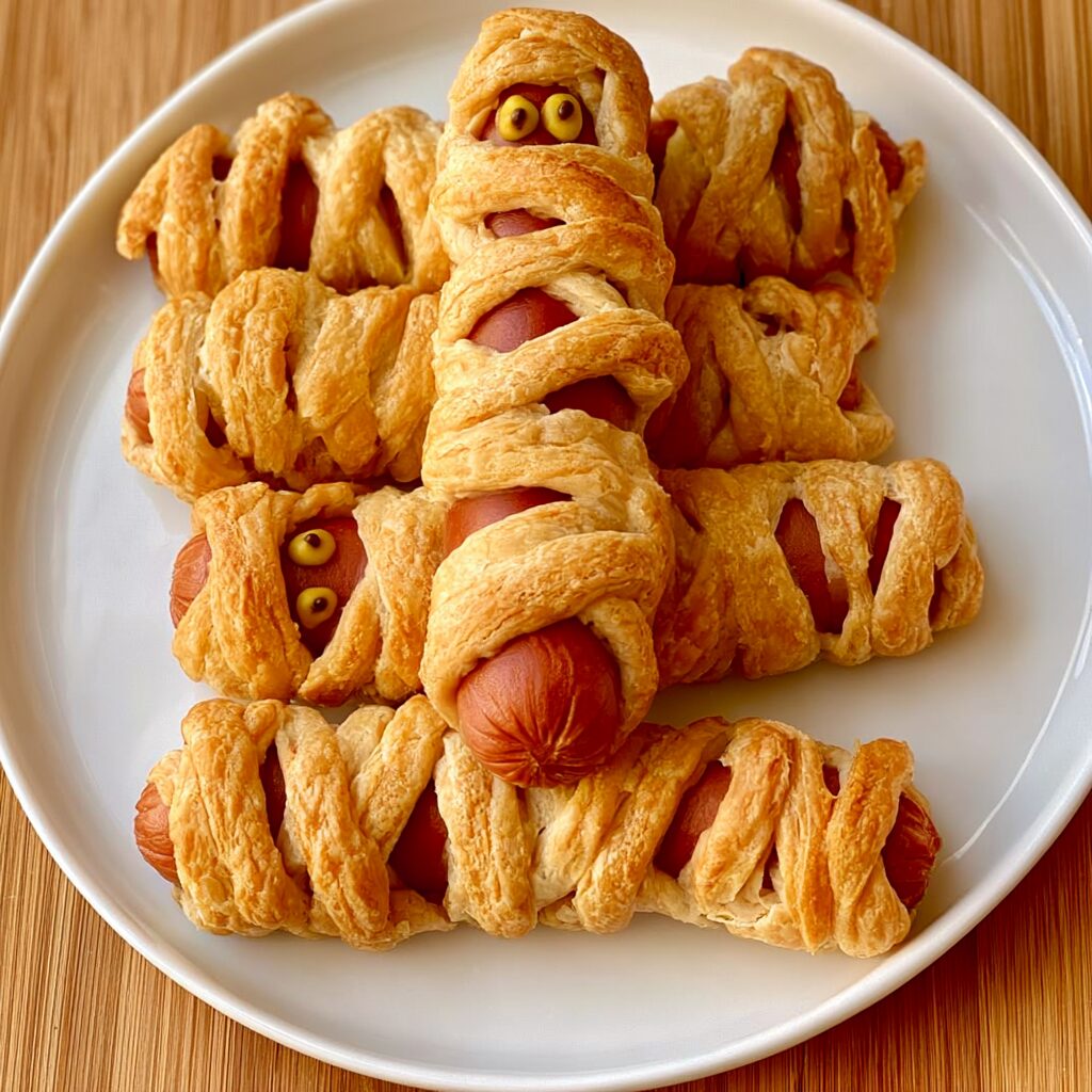 Adorable Mummy Hot Dogs for a Spooky Treat