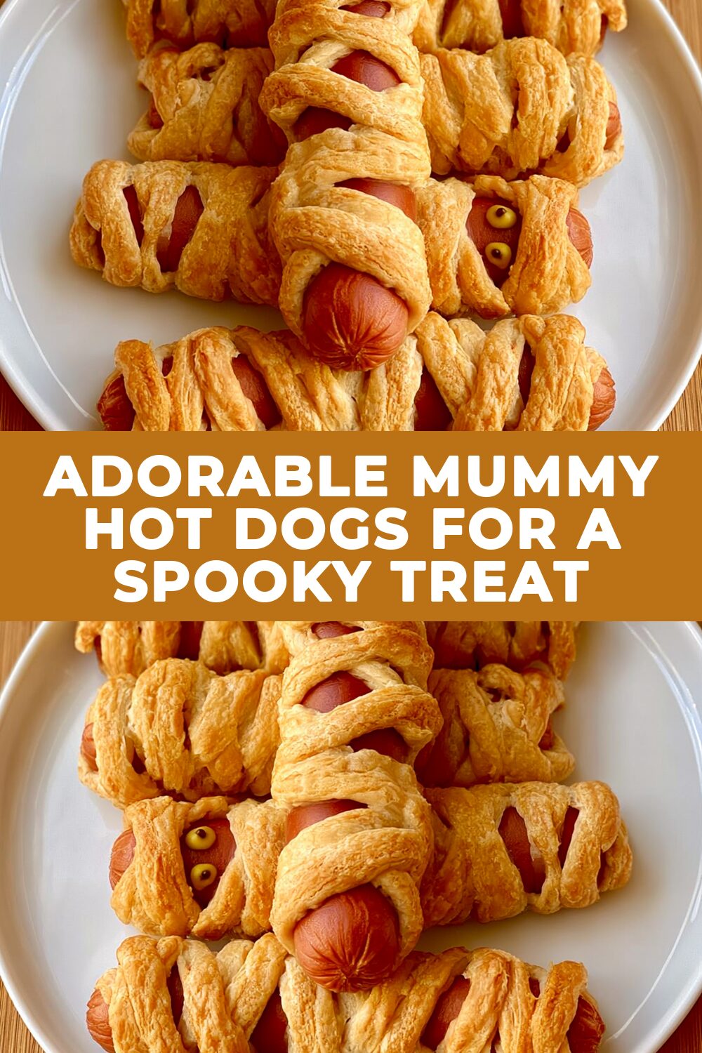 Adorable Mummy Hot Dogs for a Spooky Treat Recipe