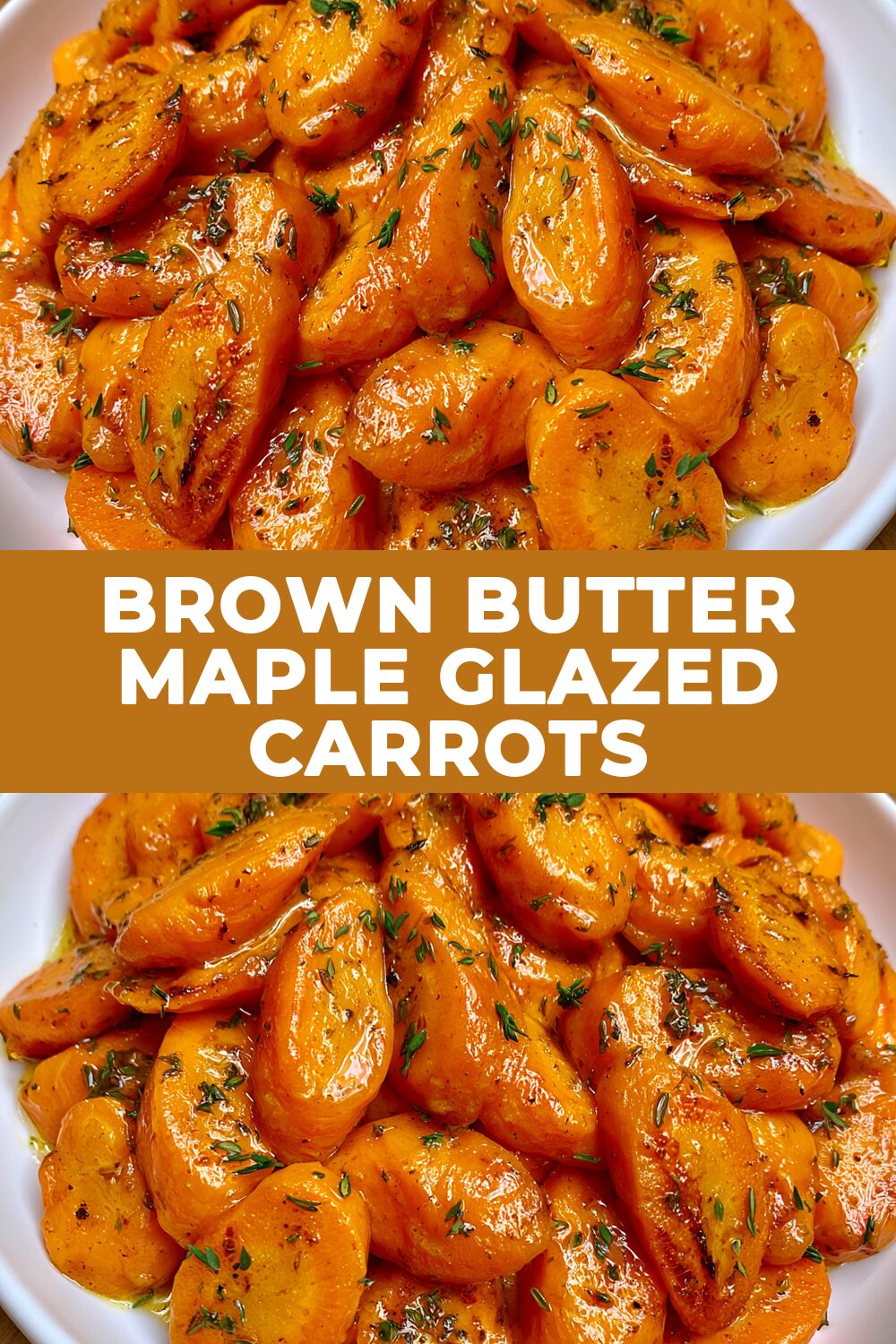 Brown Butter Maple Glazed Carrots Recipe