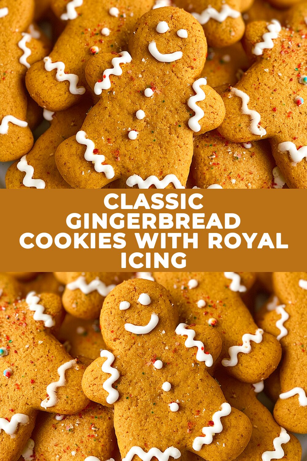 Classic Gingerbread Cookies with Royal Icing Recipe