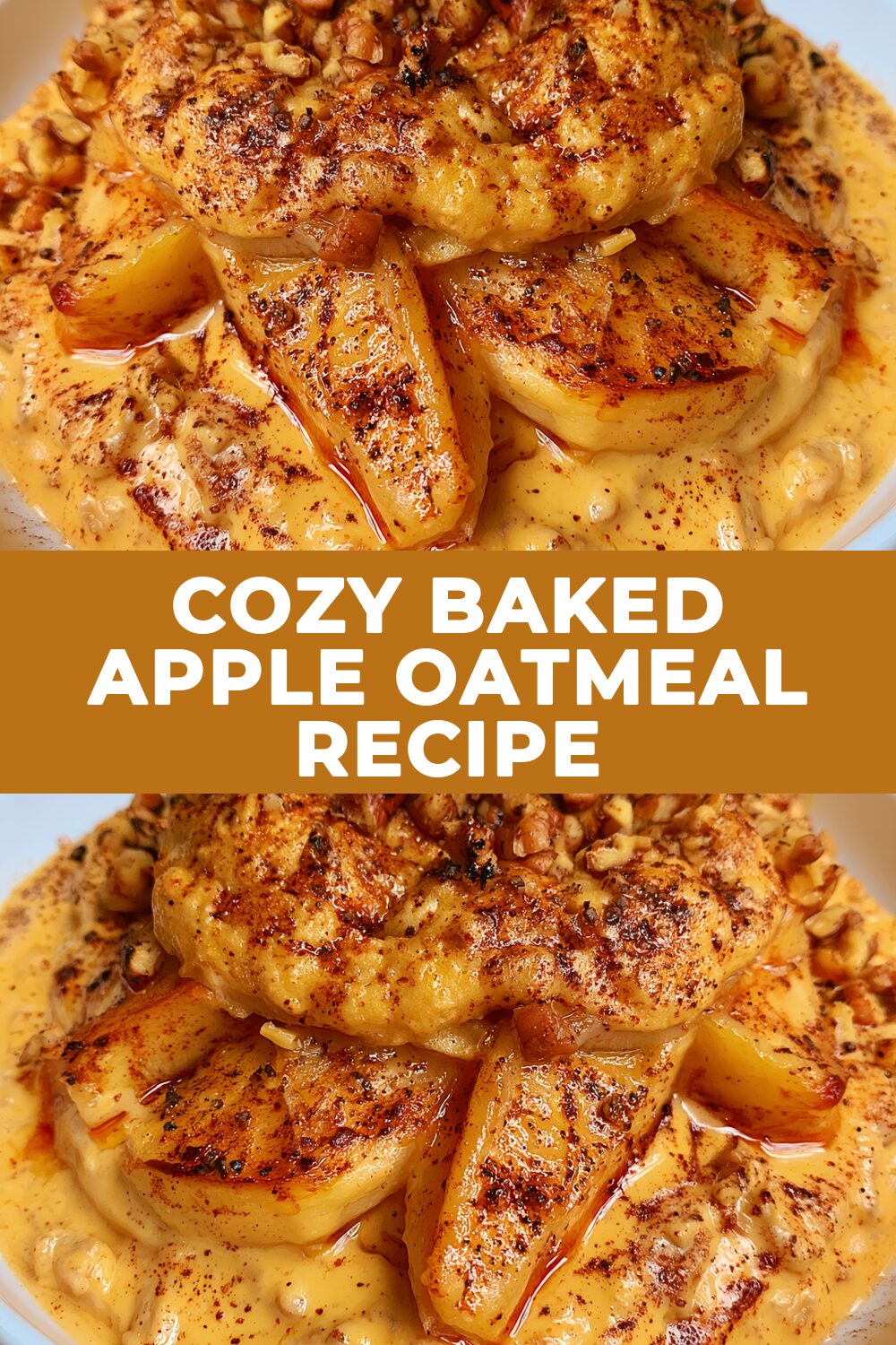 Cozy Baked Apple Oatmeal Recipe