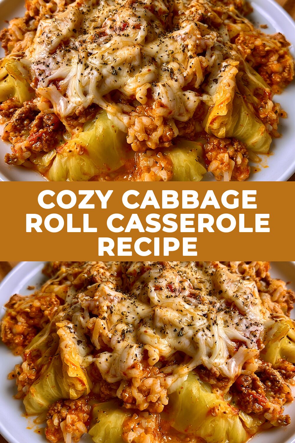 Cozy Cabbage Roll Casserole Recipe