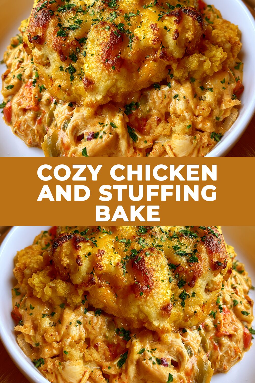 Cozy Chicken and Stuffing Bake Recipe