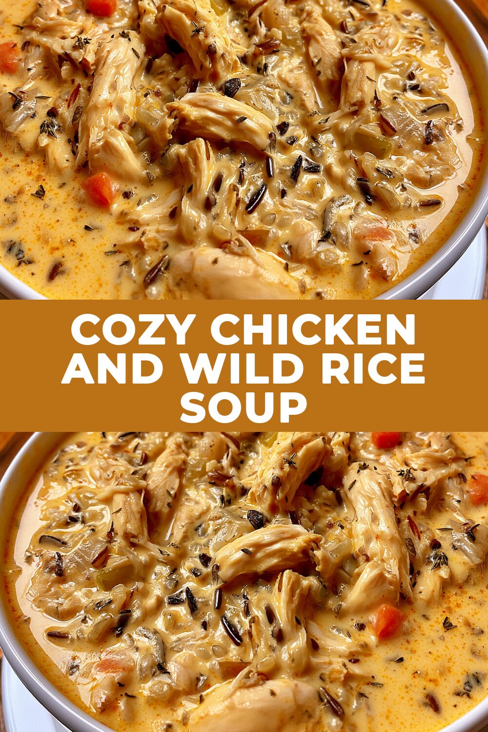 Cozy Chicken and Wild Rice Soup Recipe