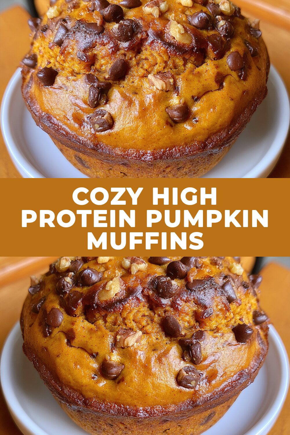 Cozy High Protein Pumpkin Muffins Recipe