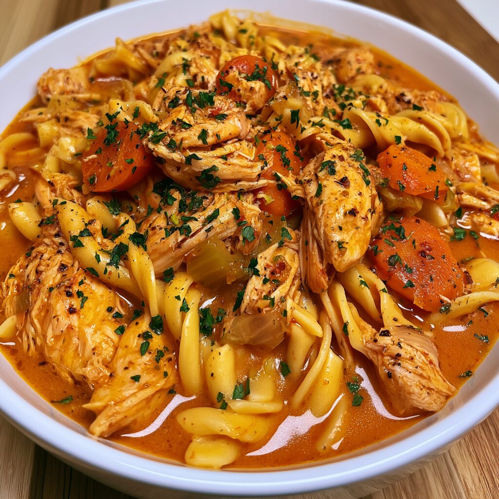 Cozy Leftover Turkey Noodle Soup