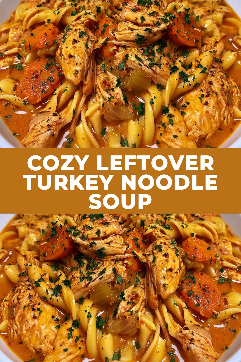 Cozy Leftover Turkey Noodle Soup Recipe