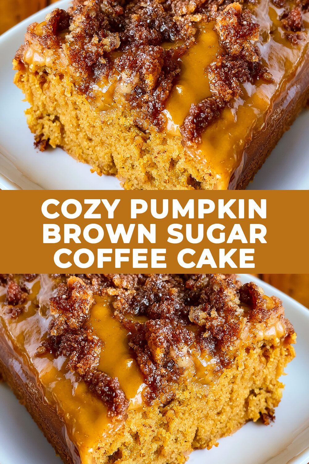 Cozy Pumpkin Brown Sugar Coffee Cake Recipe
