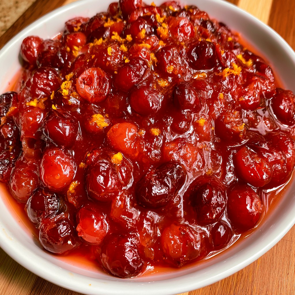 Cranberry Orange Sauce Recipe