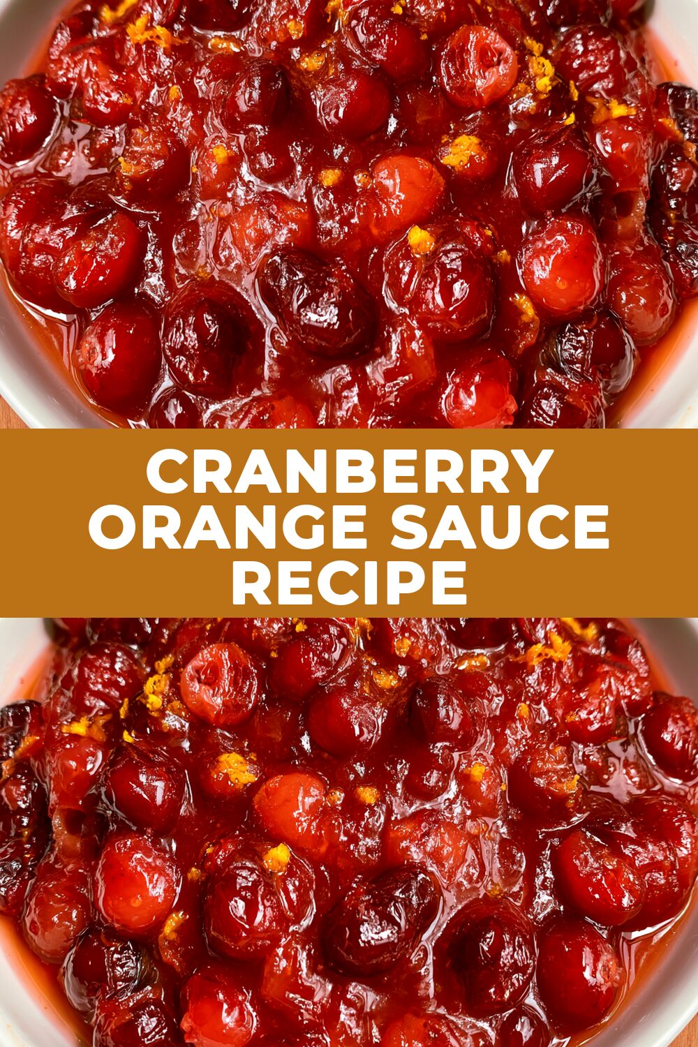 Cranberry Orange Sauce Recipe