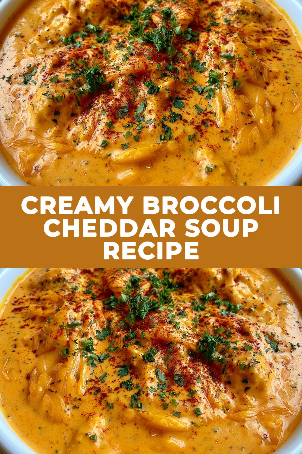 Creamy Broccoli Cheddar Soup Recipe