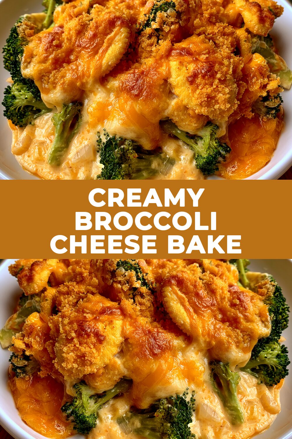 Creamy Broccoli Cheese Bake Recipe