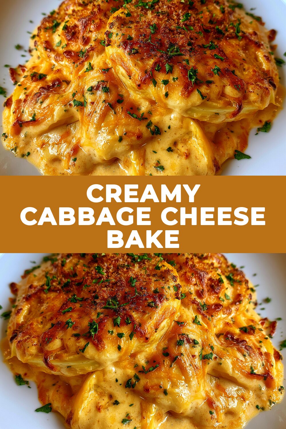 Creamy Cabbage Cheese Bake Recipe