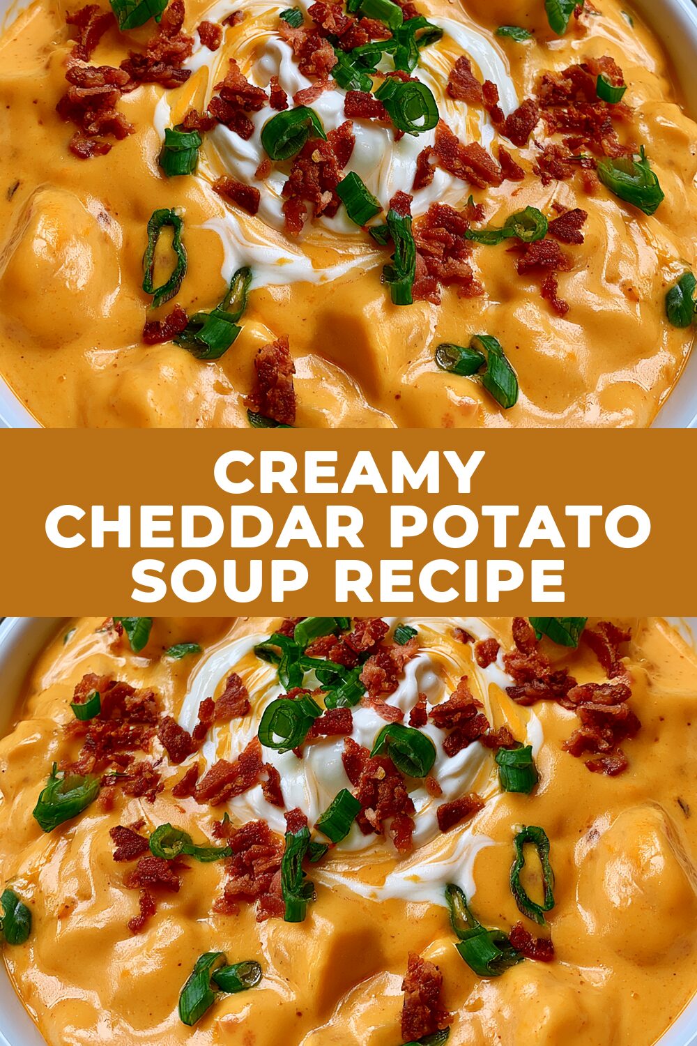 Creamy Cheddar Potato Soup Recipe