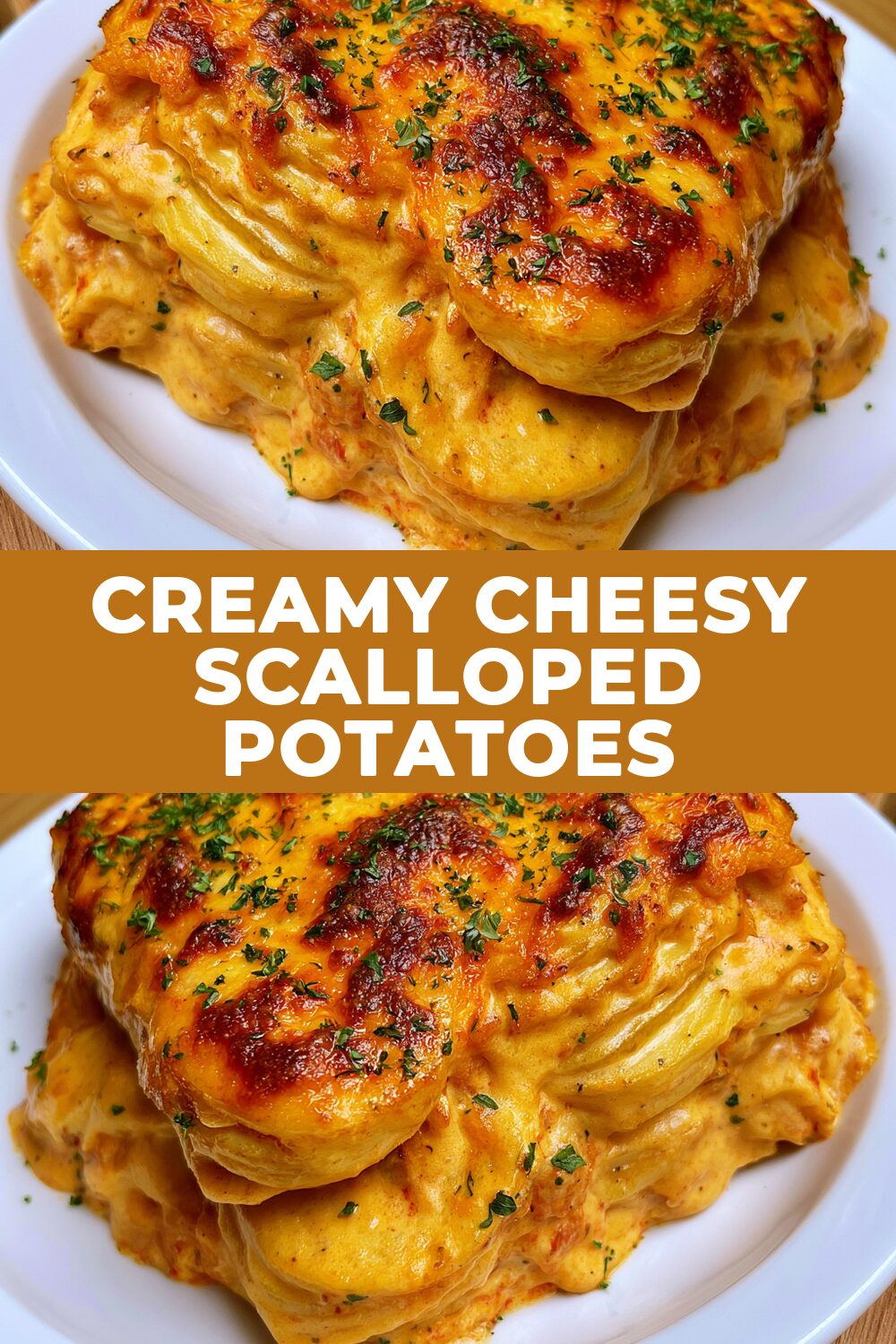 Creamy Cheesy Scalloped Potatoes Recipe
