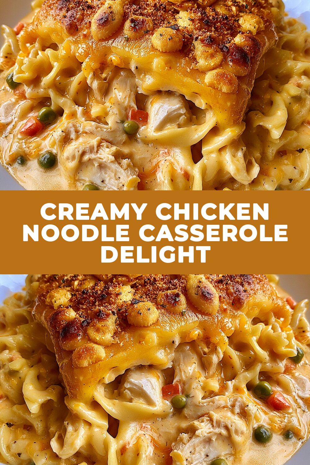 Creamy Chicken Noodle Casserole Delight Recipe