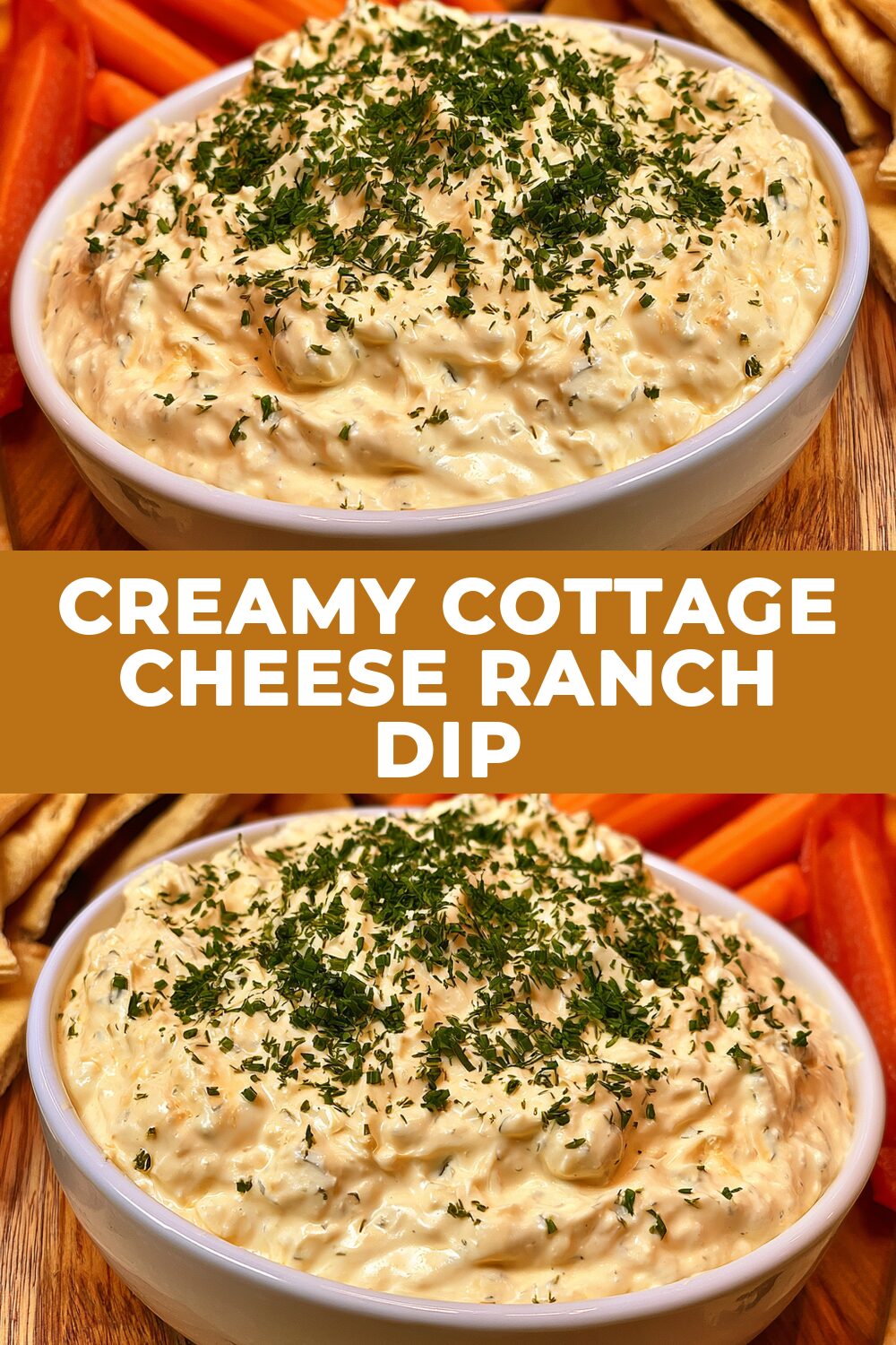 Creamy Cottage Cheese Ranch Dip Recipe