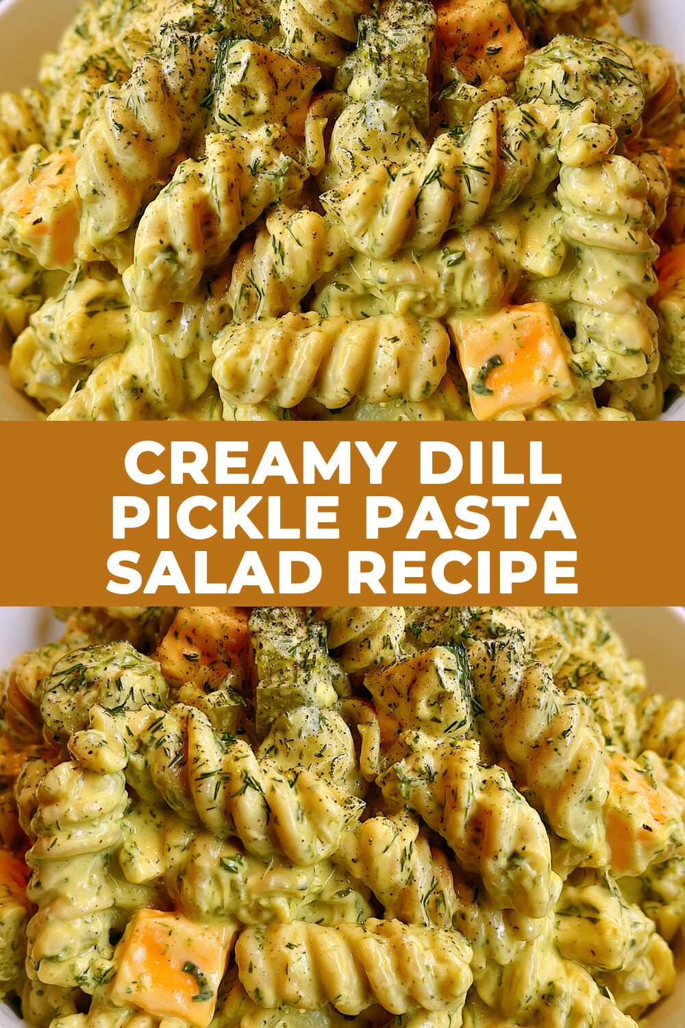 Creamy Dill Pickle Pasta Salad Recipe
