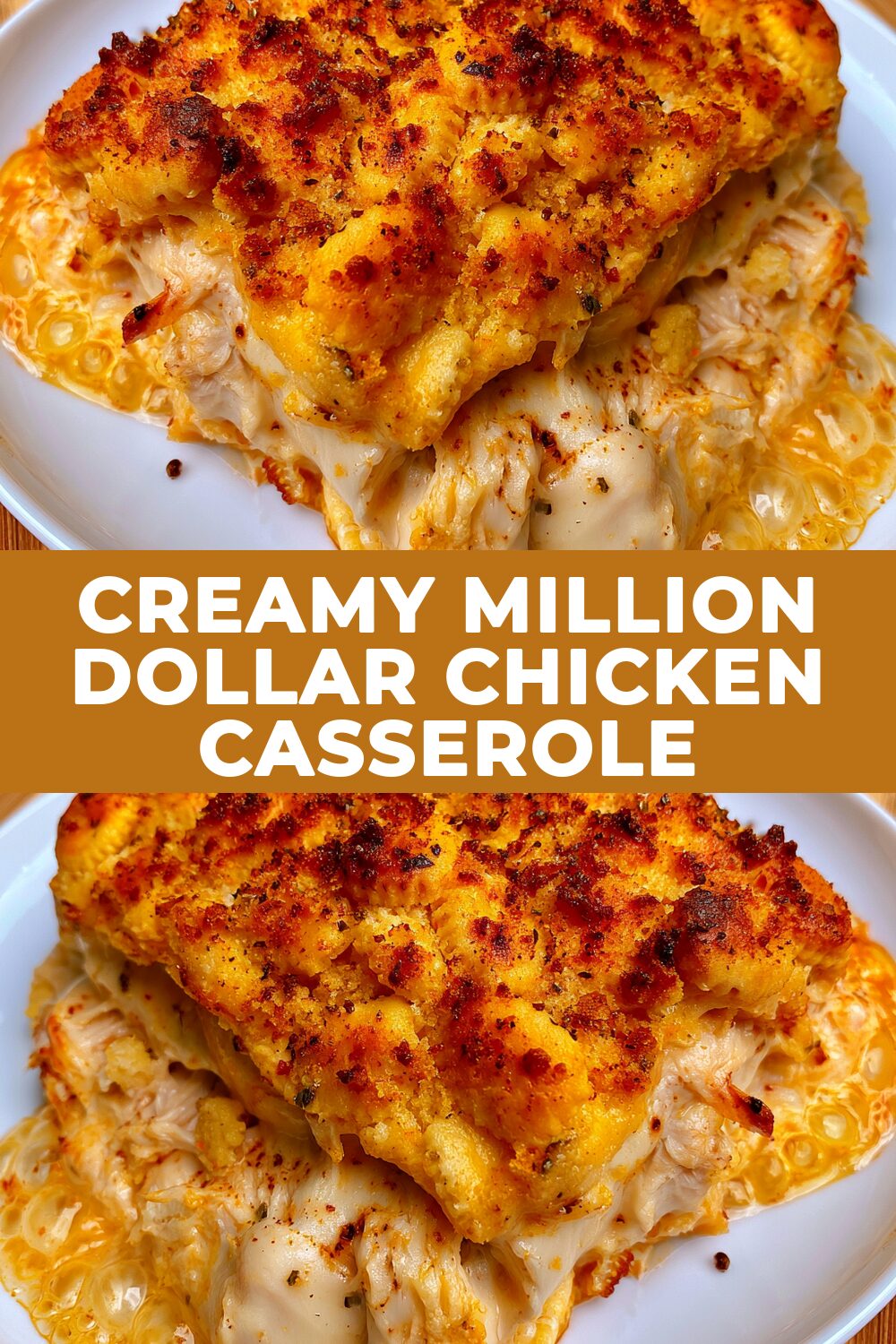 Creamy Million Dollar Chicken Casserole Recipe
