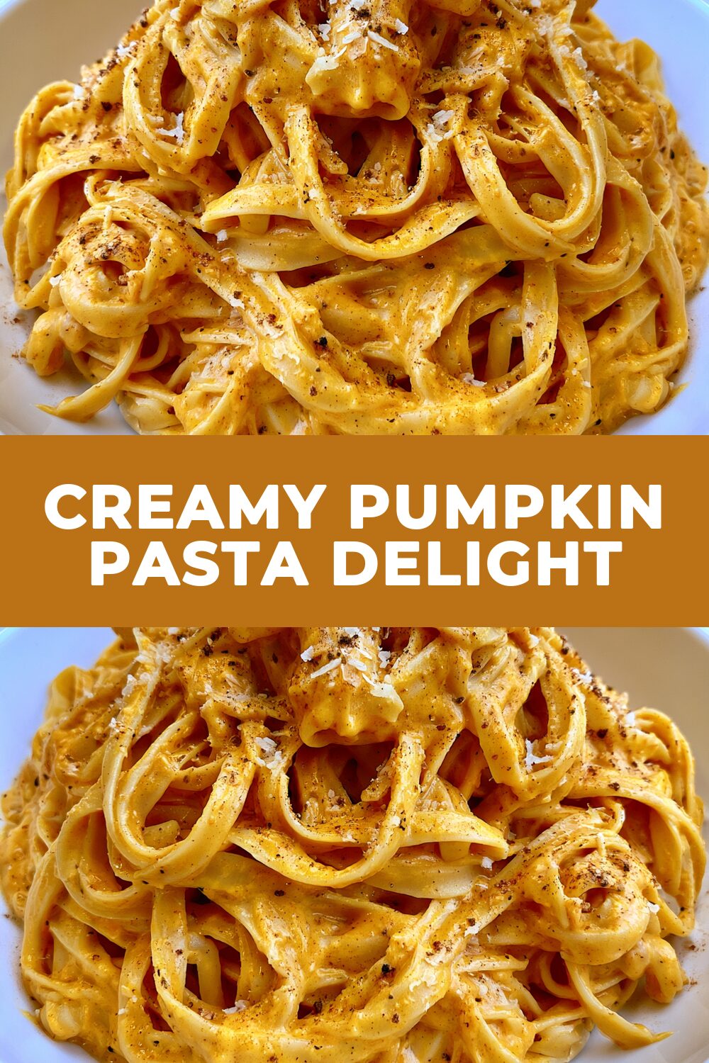 Creamy Pumpkin Pasta Delight Recipe