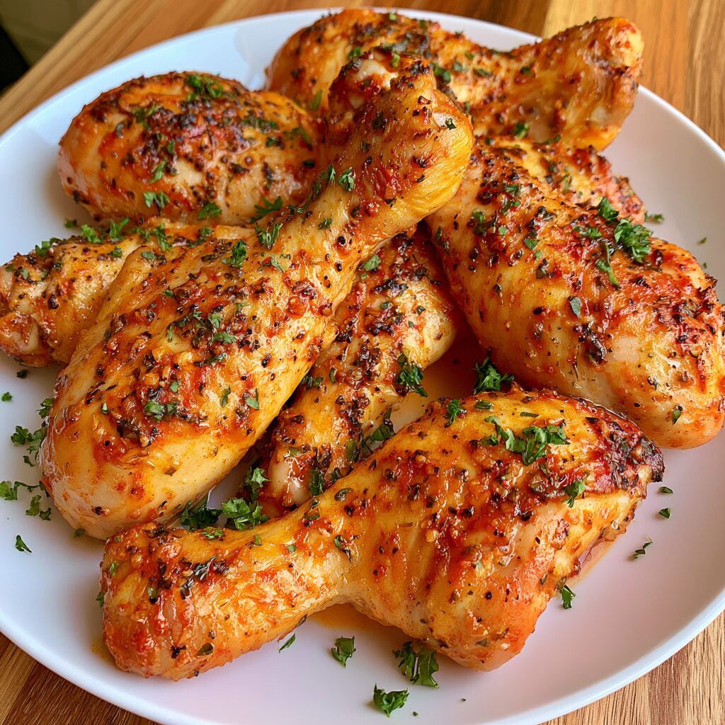 Crispy Baked Chicken Drumsticks