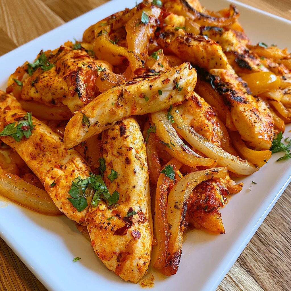 Easy Baked Chicken Fajitas