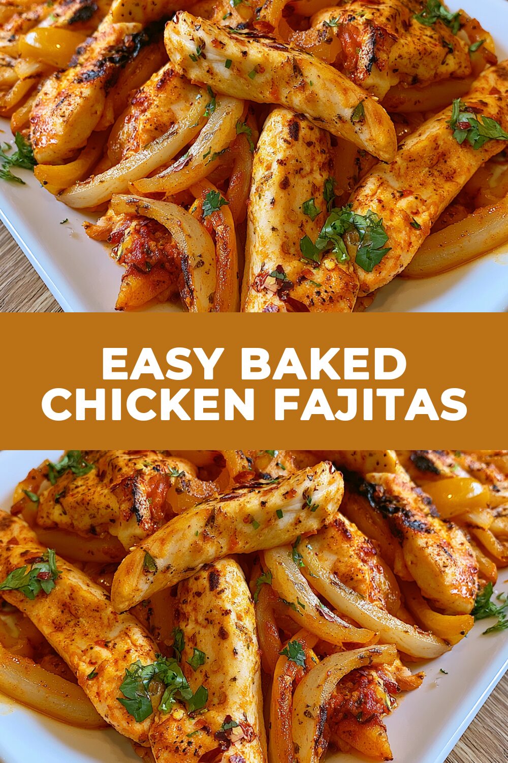 Easy Baked Chicken Fajitas Recipe