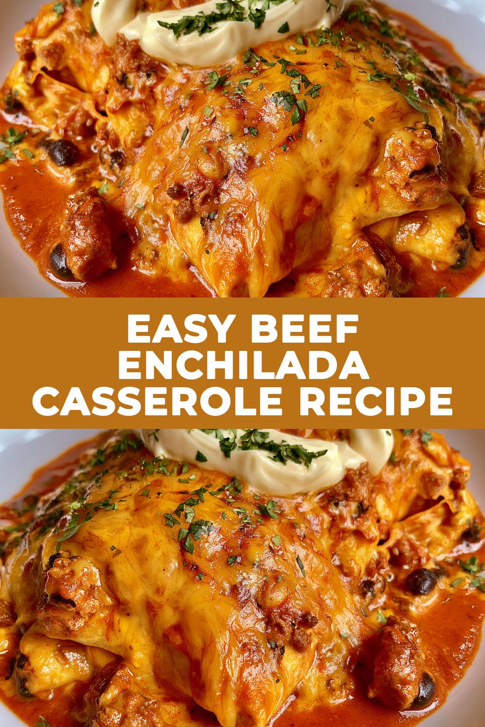 Easy Beef Enchilada Casserole Recipe
