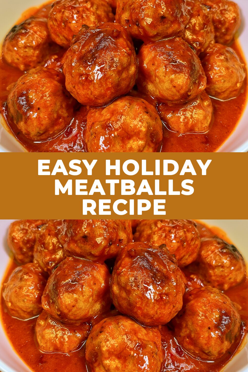 Easy Holiday Meatballs Recipe