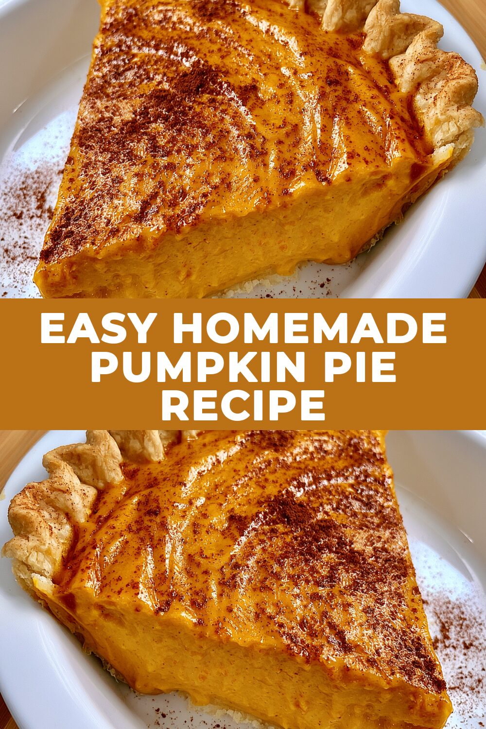 Easy Homemade Pumpkin Pie Recipe