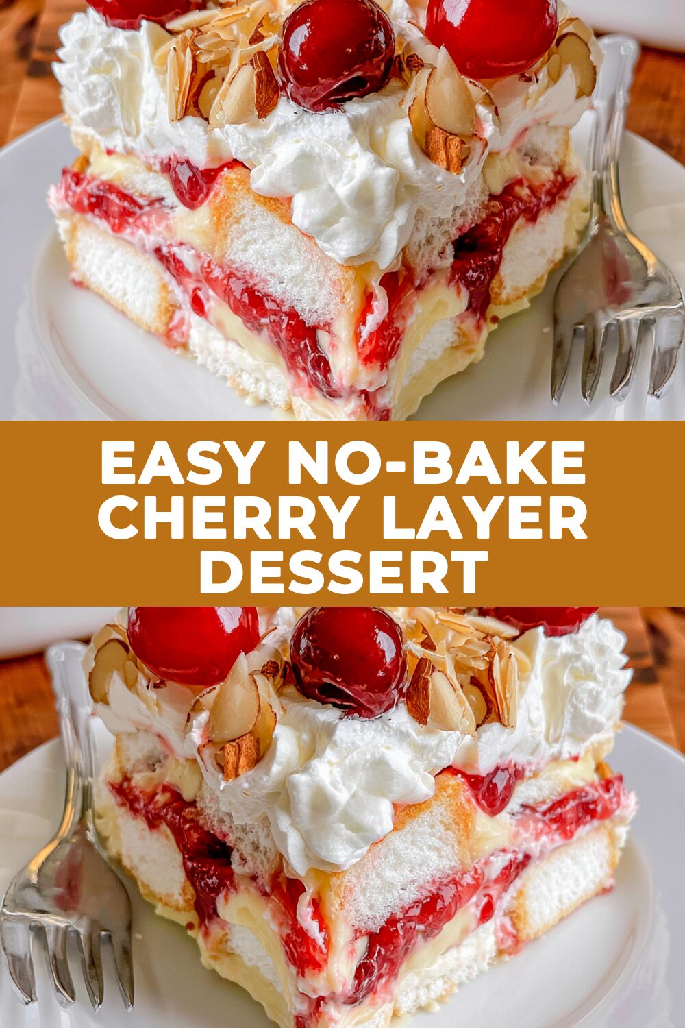 Easy No-Bake Cherry Layer Dessert Recipe