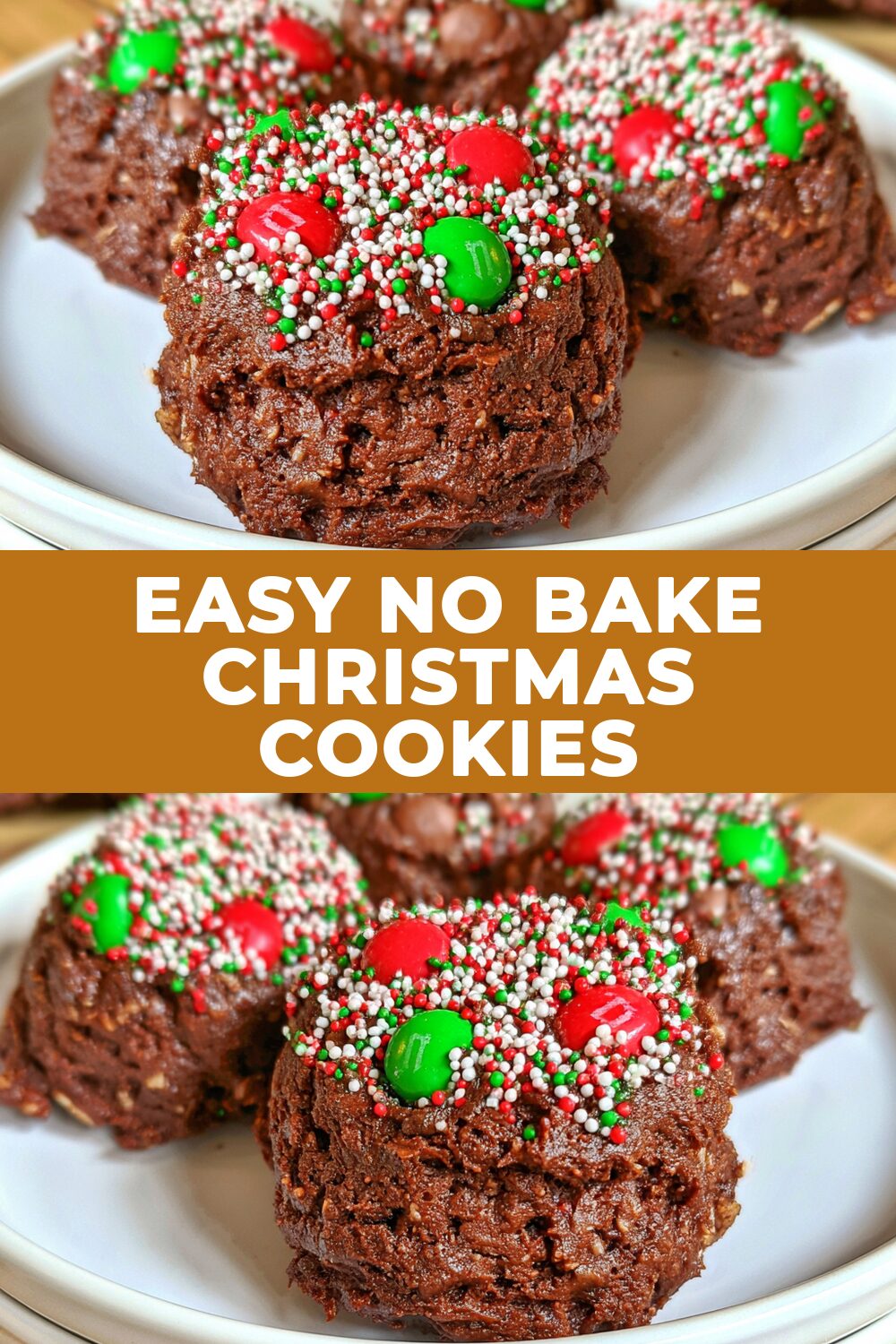 Easy No Bake Christmas Cookies Recipe