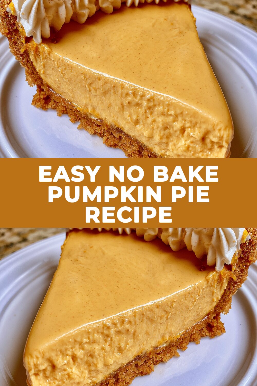 Easy No Bake Pumpkin Pie Recipe