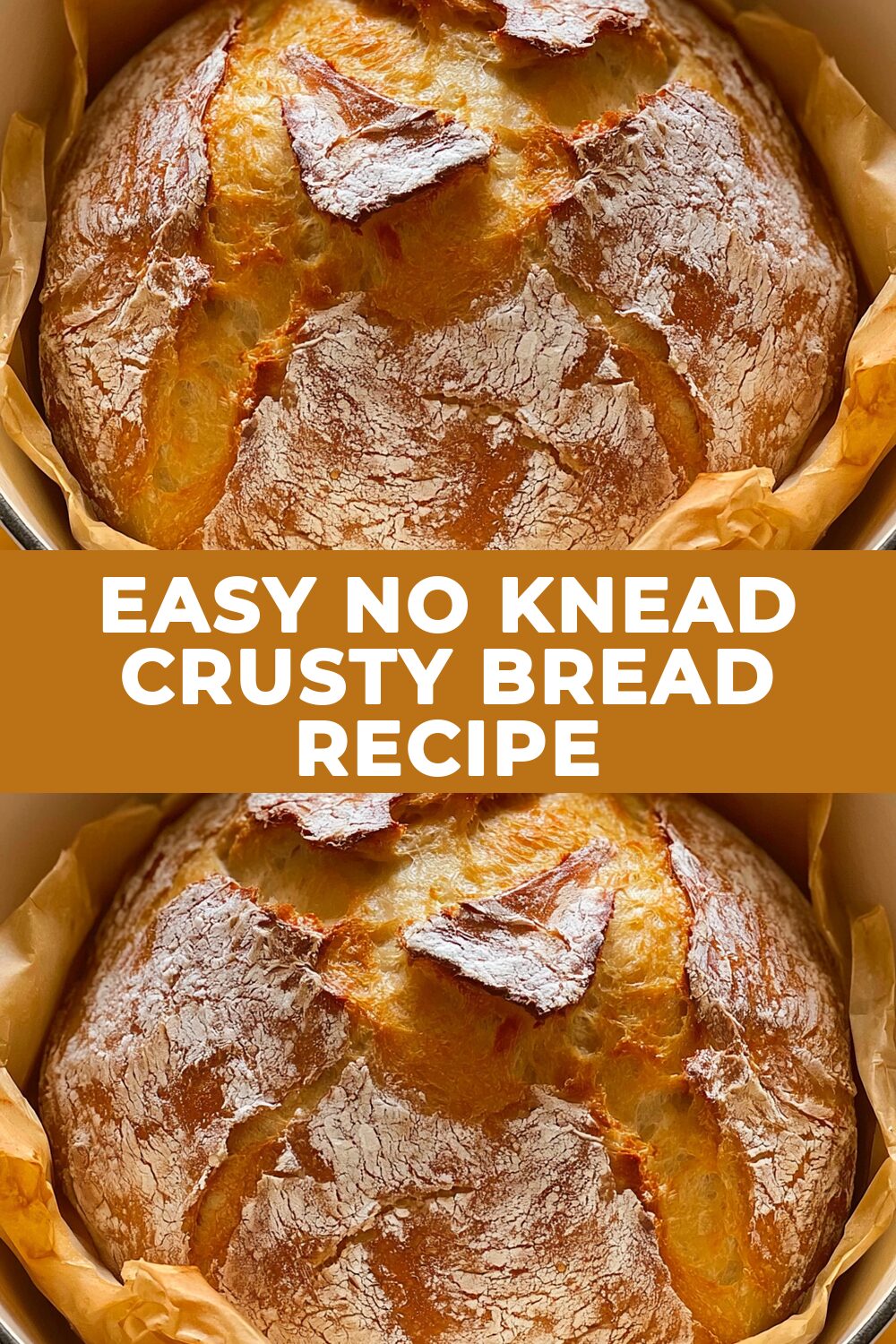 Easy No Knead Crusty Bread Recipe