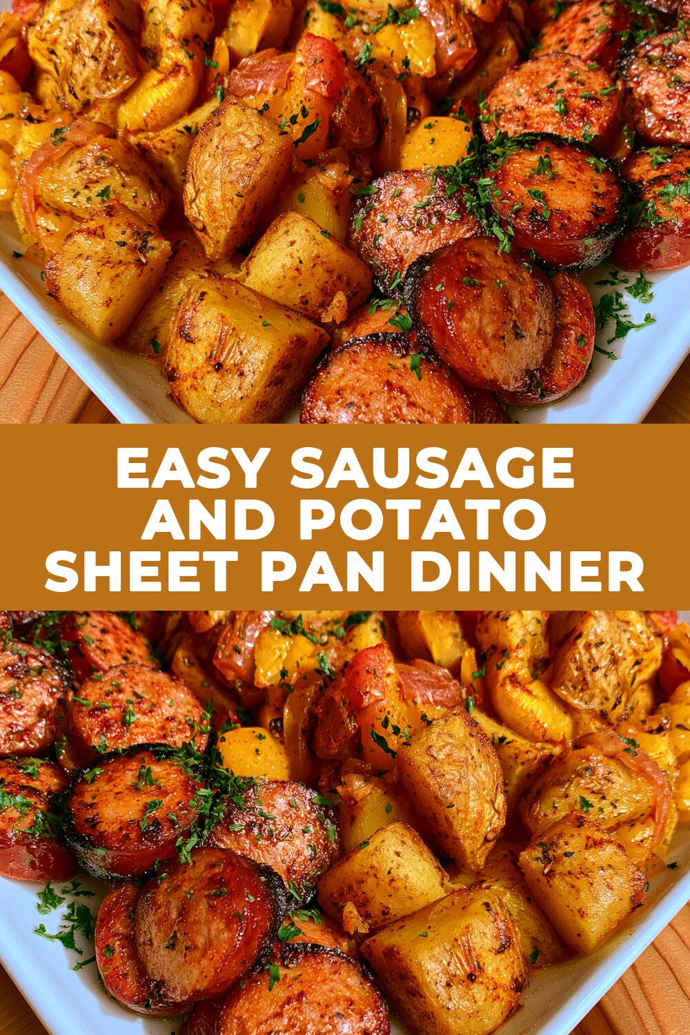 Easy Sausage and Potato Sheet Pan Dinner Recipe