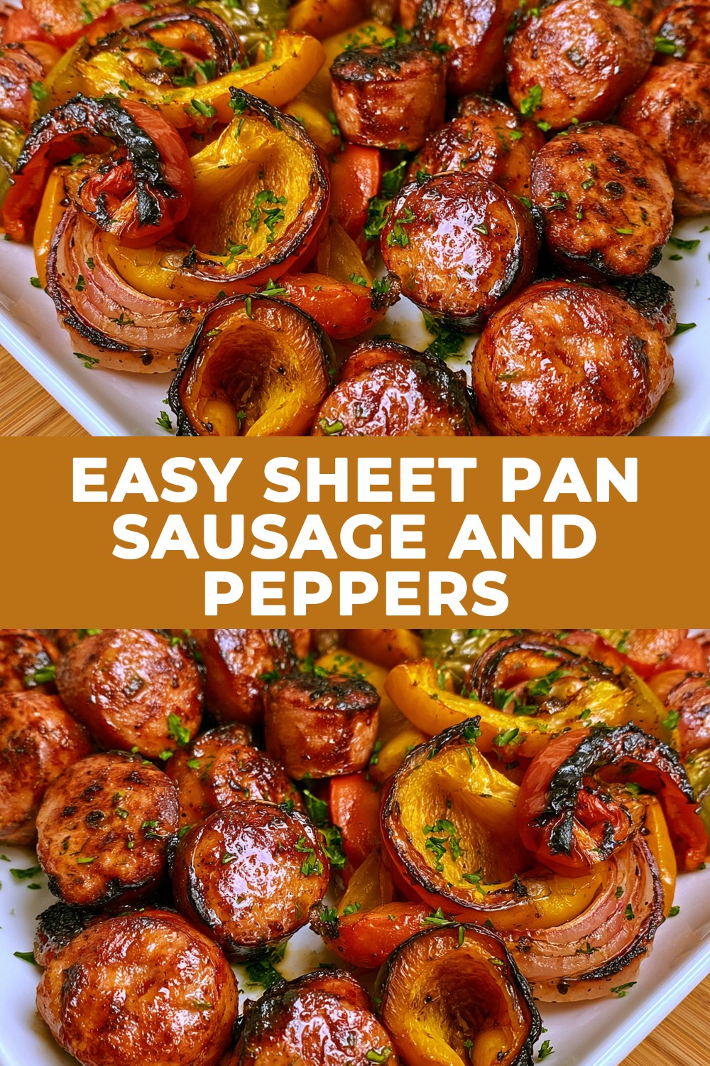 Easy Sheet Pan Sausage and Peppers Recipe