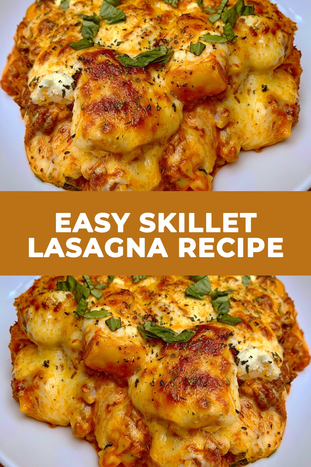 Easy Skillet Lasagna Recipe