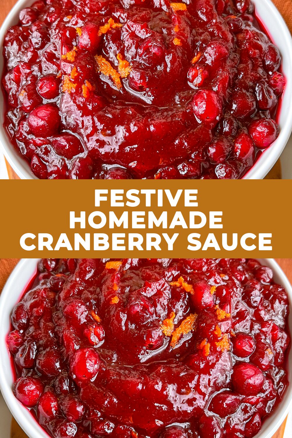 Festive Homemade Cranberry Sauce Recipe