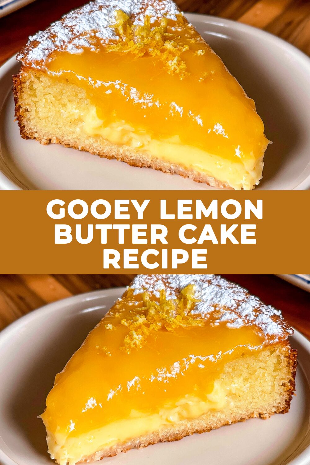 Gooey Lemon Butter Cake Recipe