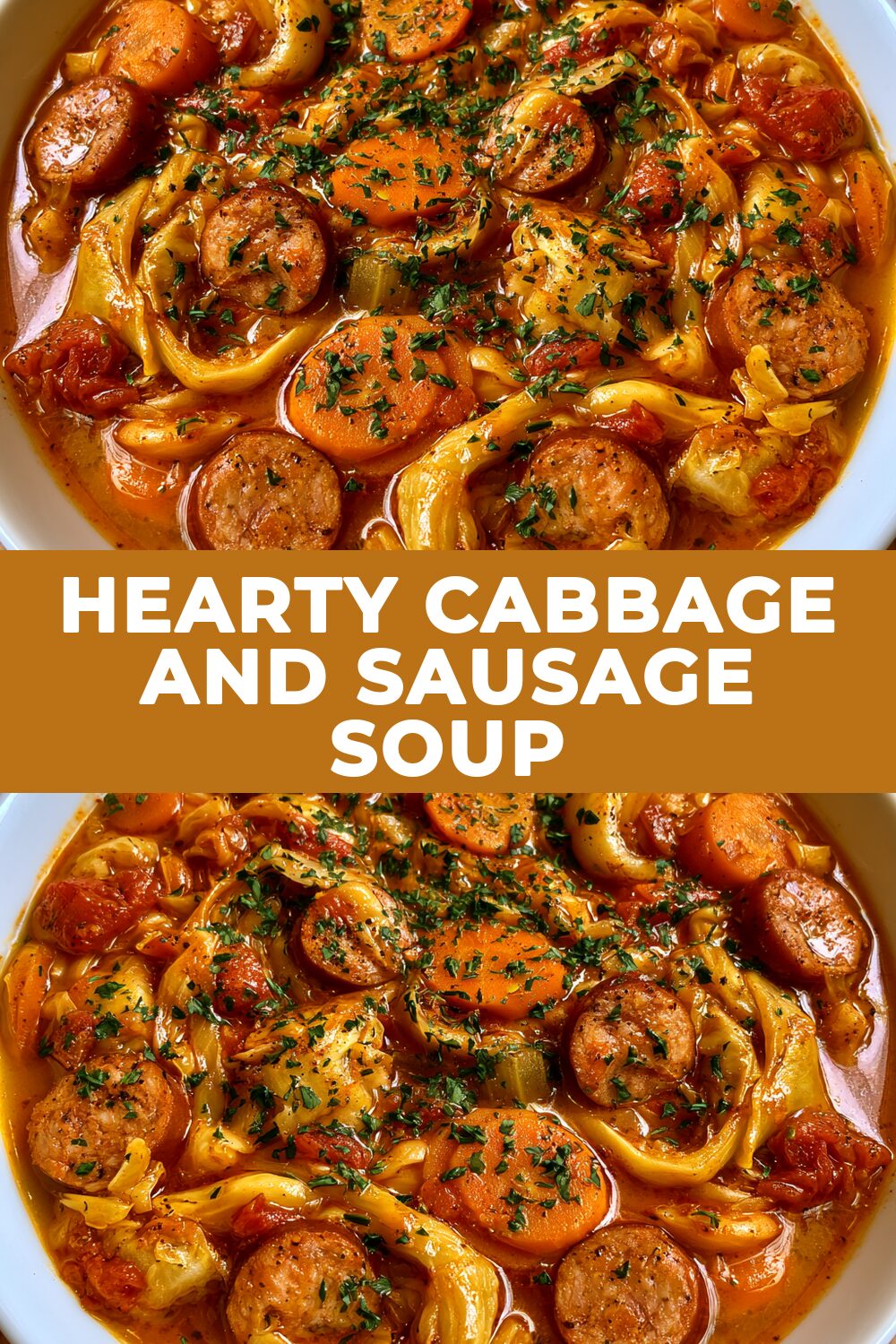 Hearty Cabbage and Sausage Soup Recipe
