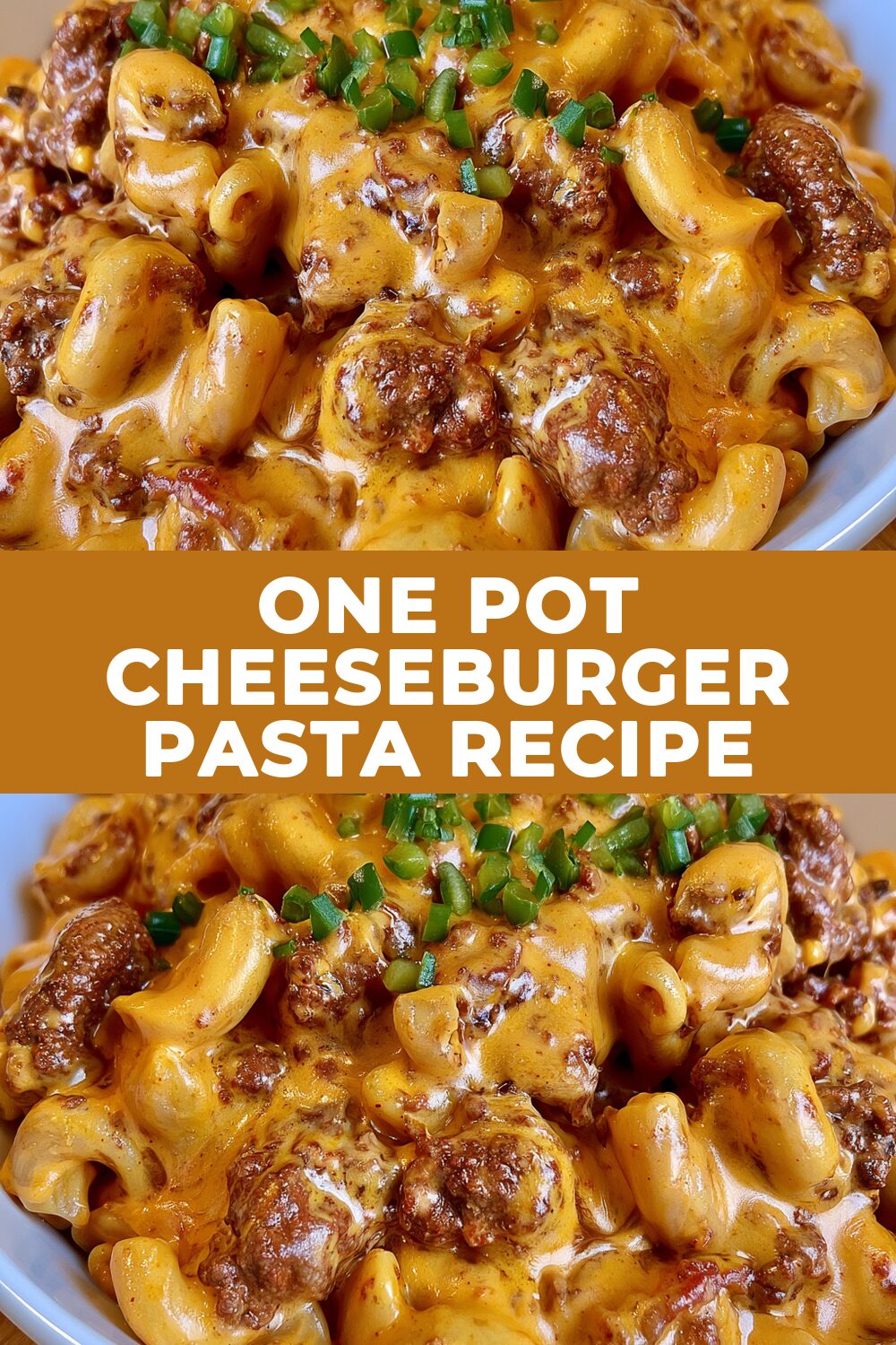 One Pot Cheeseburger Pasta Recipe