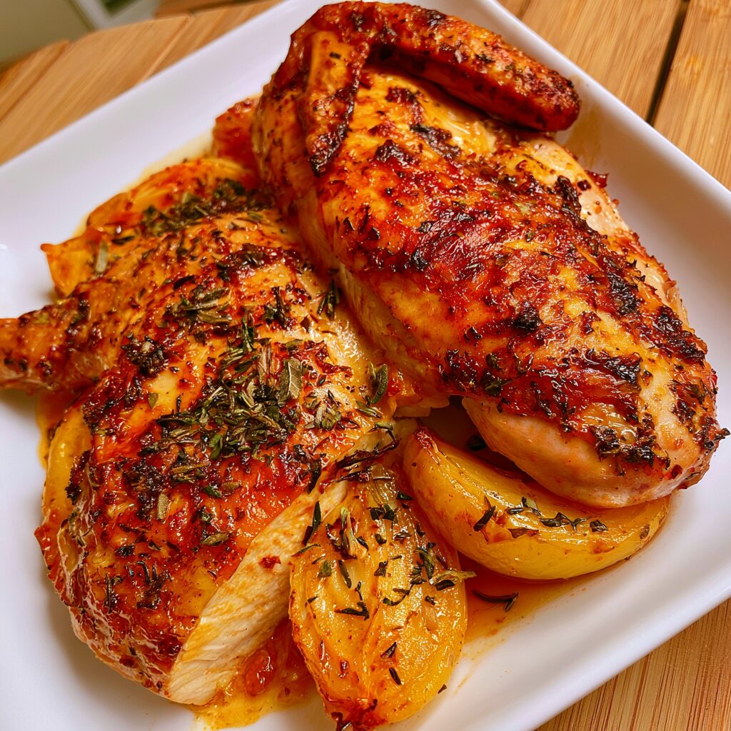 Perfectly Roasted Spatchcock Turkey
