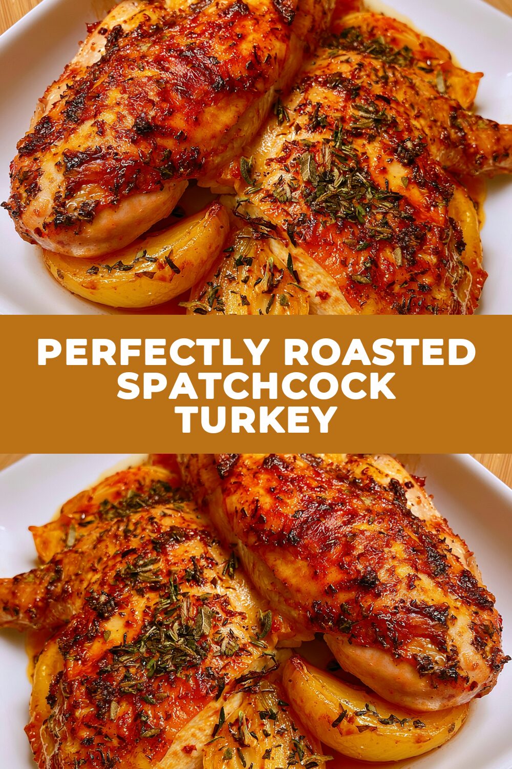 Perfectly Roasted Spatchcock Turkey Recipe
