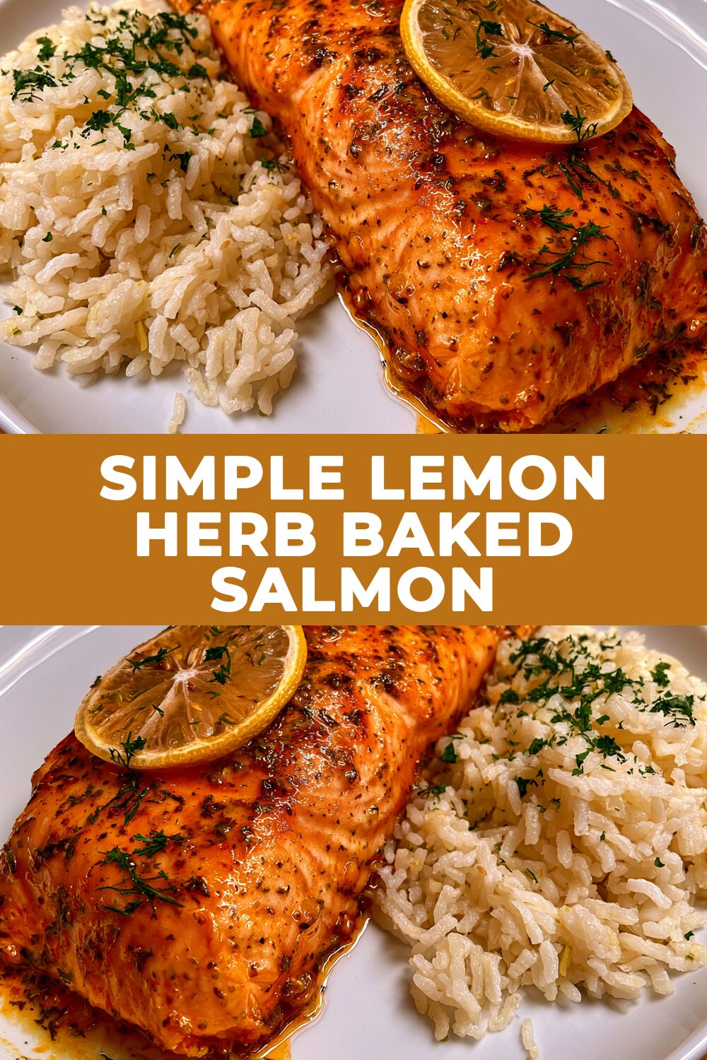 Simple Lemon Herb Baked Salmon Recipe