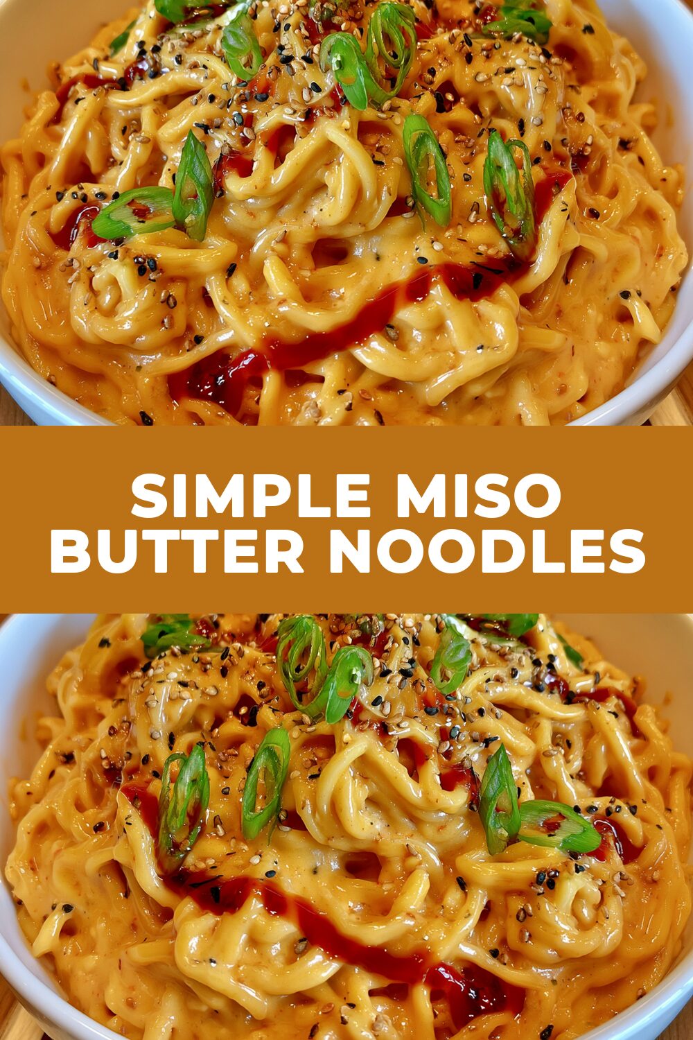 Simple Miso Butter Noodles Recipe